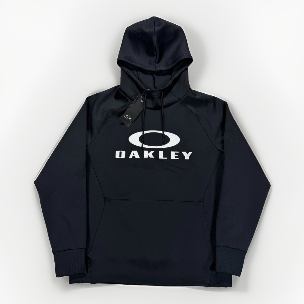 Oakley Sierra DWR Fleece Hoody 2.0 Men's M Black Performance Pullover Athletic